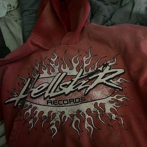 RED HELLSTAR HOODIE